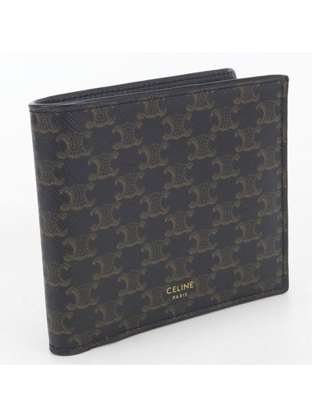Celine Bifold Wallet Triomphe Canvas